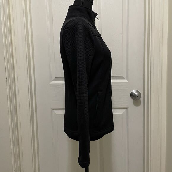 Spyder Encore Full Zip Fleece-Jacket Women's Small Black Lightweight - Picture 2 of 8